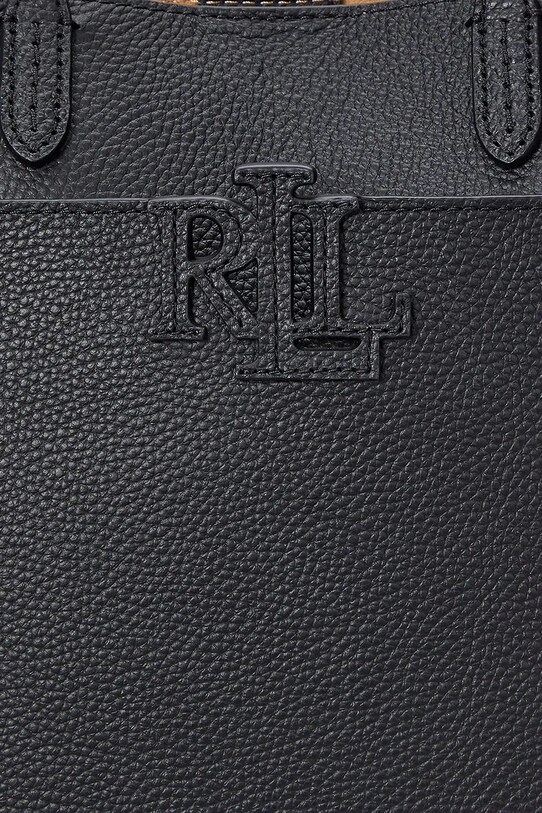 Шкіряна сумочка Lauren Ralph Lauren 431966760 чорний