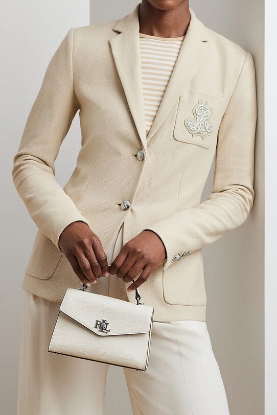 Кожена чанта Lauren Ralph Lauren 431966765