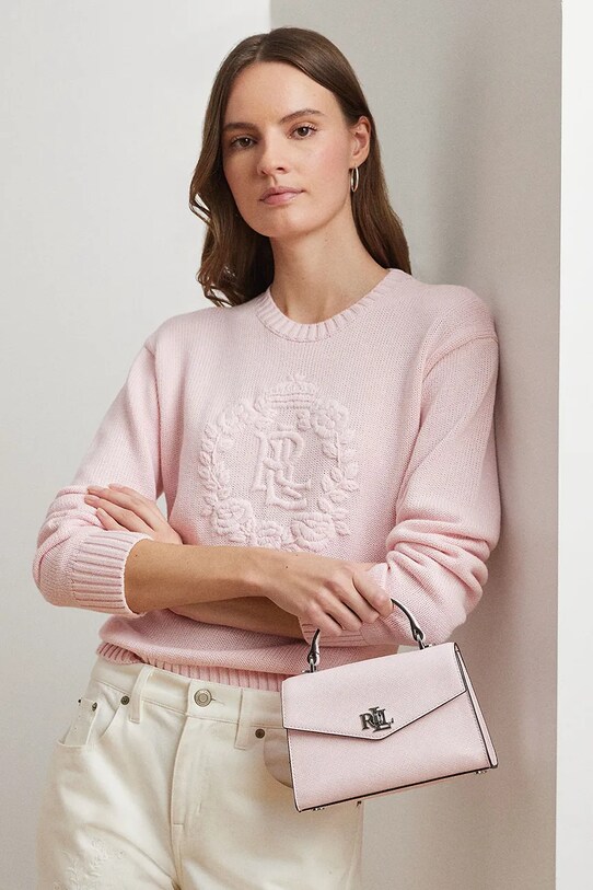 Кожена чанта Lauren Ralph Lauren 431966765