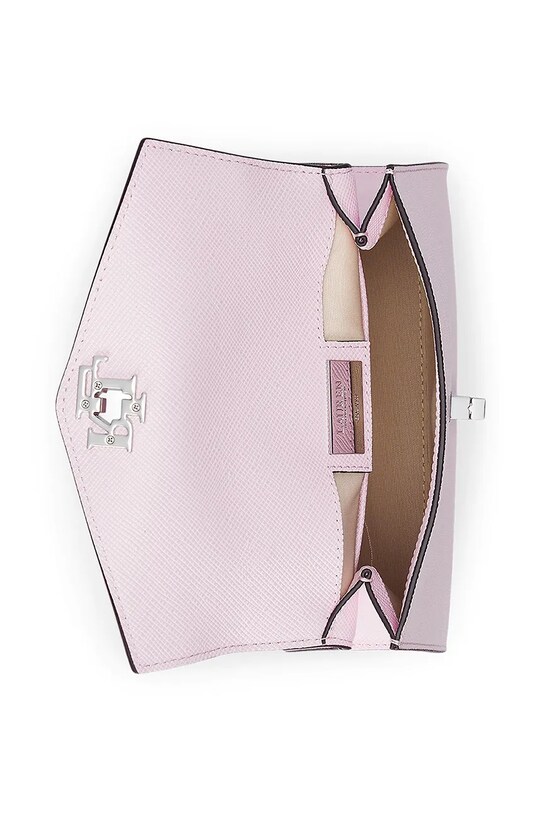 Кожена чанта Lauren Ralph Lauren 431966765 розов