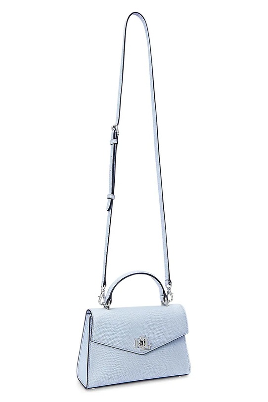 Kožená kabelka Lauren Ralph Lauren 431966765 modrá SS25