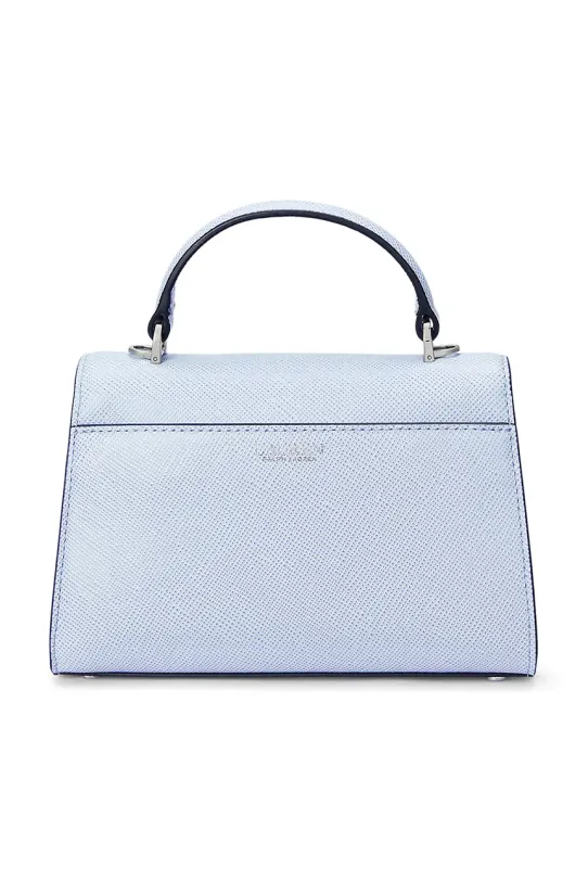 Akcesoria Lauren Ralph Lauren torebka skórzana 431966765 niebieski