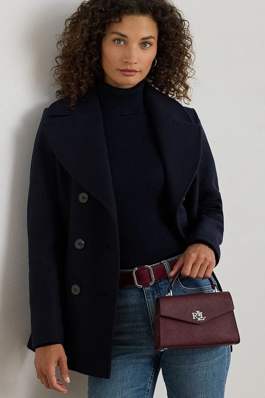 Kožená kabelka Lauren Ralph Lauren 431966765