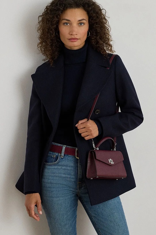 Kožená kabelka Lauren Ralph Lauren 431966765