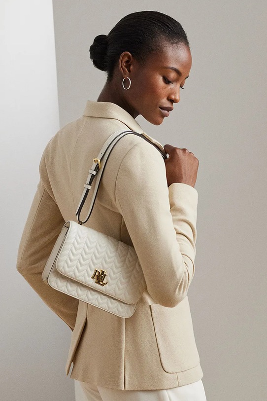 Kožená kabelka Lauren Ralph Lauren 431966768