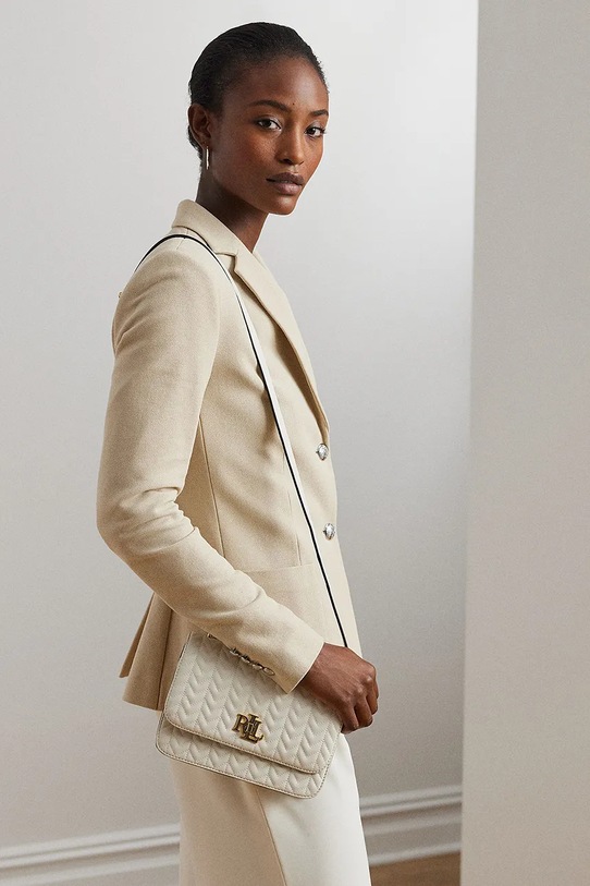 Kožená kabelka Lauren Ralph Lauren 431966768