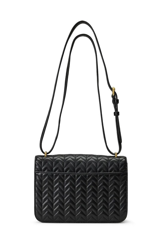 Δερμάτινη τσάντα Lauren Ralph Lauren 431966768 μαύρο SS25