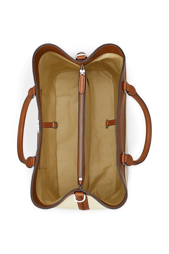 Lauren Ralph Lauren shopper torba za žene kožna bež 431966776