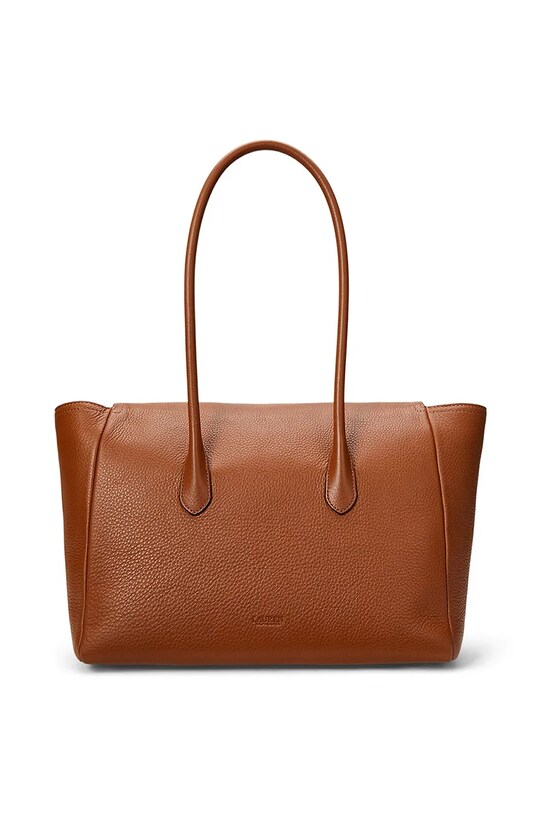 Lauren Ralph Lauren borsa a mano in pelle 431966862 marrone SS25