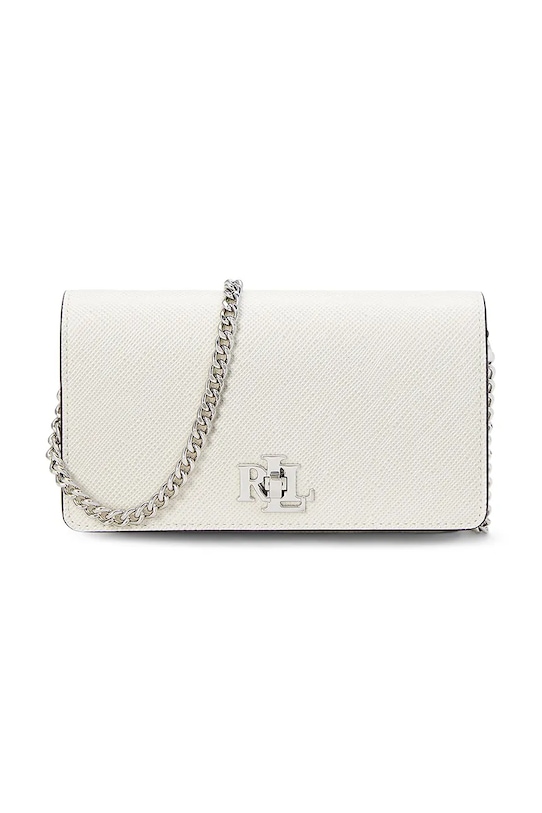 Lauren Ralph Lauren bőr táska nappa bőr fehér 432966784