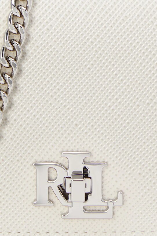 Кожаная сумочка Lauren Ralph Lauren 432966784 белый