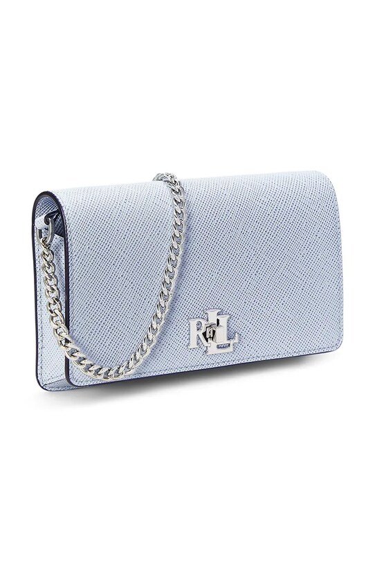 Шкіряна сумочка Lauren Ralph Lauren 432966784 блакитний SS25