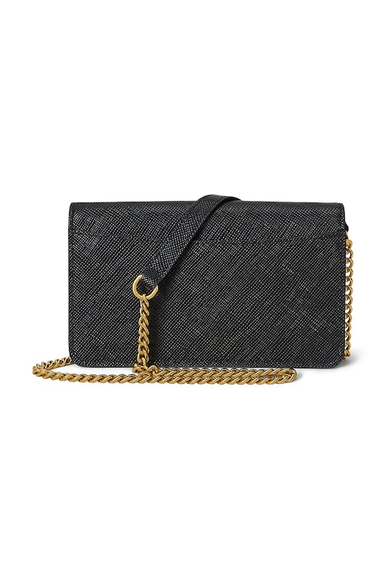 Dodatki Usnjena torbica Lauren Ralph Lauren 432966784 črna