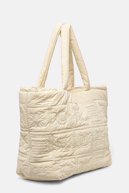 Τσάντα Nanushka SYMBOLQUILTTOTE NU24FWBT12611 μπεζ SS25