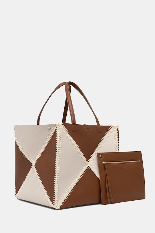 Torba Nanushka THEORIGAMITOTELARGE NW23CRBG00471 bijela SS25