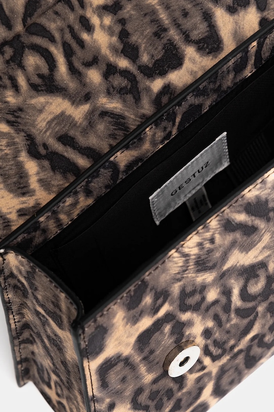 Δερμάτινη τσάντα Gestuz 10909933 μπεζ