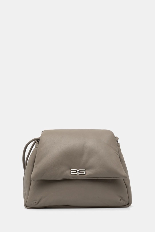 Gestuz borsetta pelle fiore grigio 10910040