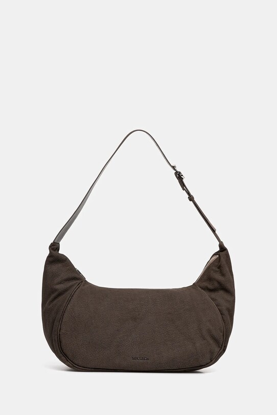 MAX&Co. poșetă de piele uni verde 2516511076200