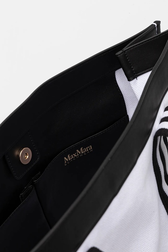 Plážová taška Max Mara Beachwear bílá 2516511019600