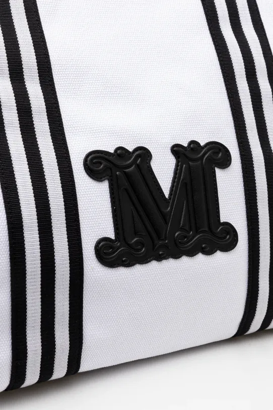 Plážová taška Max Mara Beachwear 2516511019600 bílá