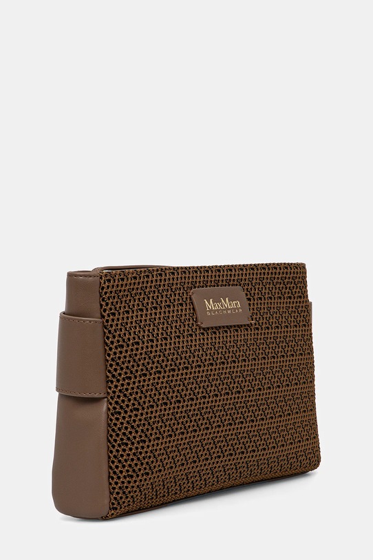 Plážová taška Max Mara Beachwear 2516511049600 zelená SS25