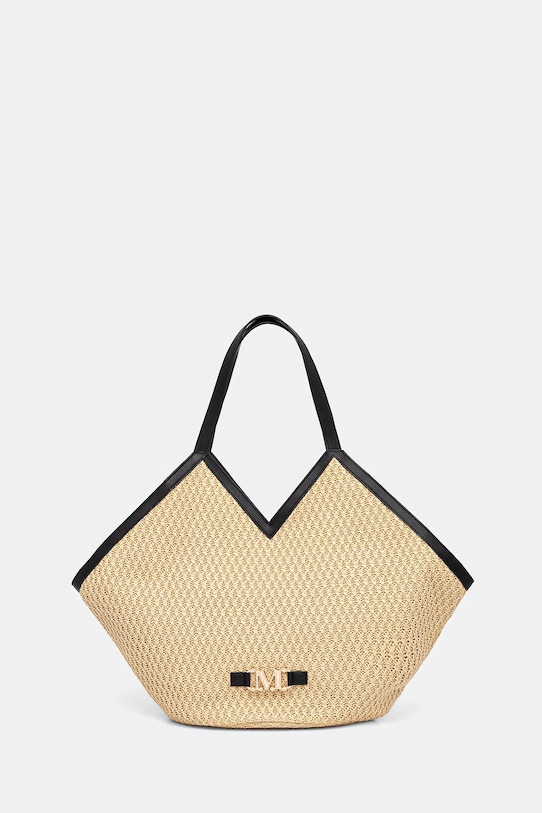 Max Mara Beachwear geantă de plajă uni bej 2516511079600