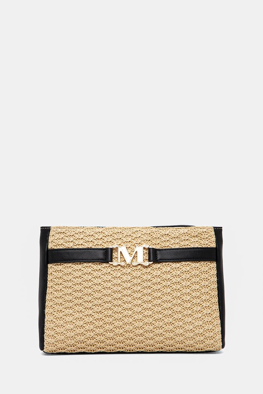 Max Mara Beachwear torba plażowa aplikacja beżowy 2516511089600