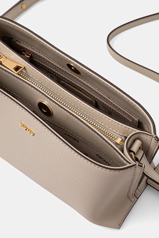 Кожаная сумочка Dkny бежевый R44E1I54