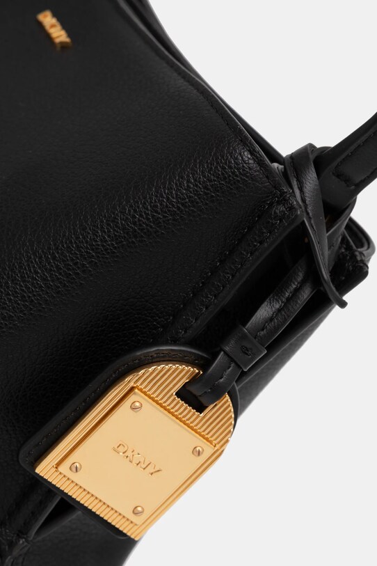 Kožená kabelka Dkny černá R44E1I54