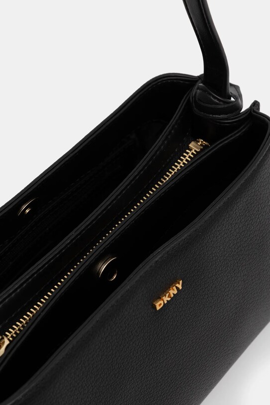 Kožená kabelka Dkny R44E1I54 černá