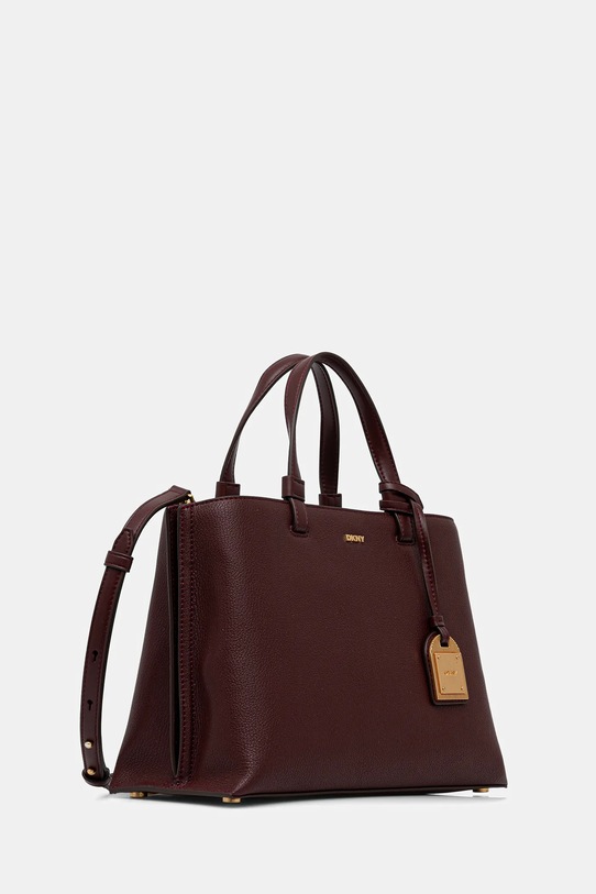 Dkny torebka skórzana R44D1I53 czerwony AW25