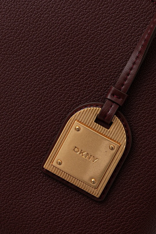 Dkny torebka skórzana R44D1I53 czerwony