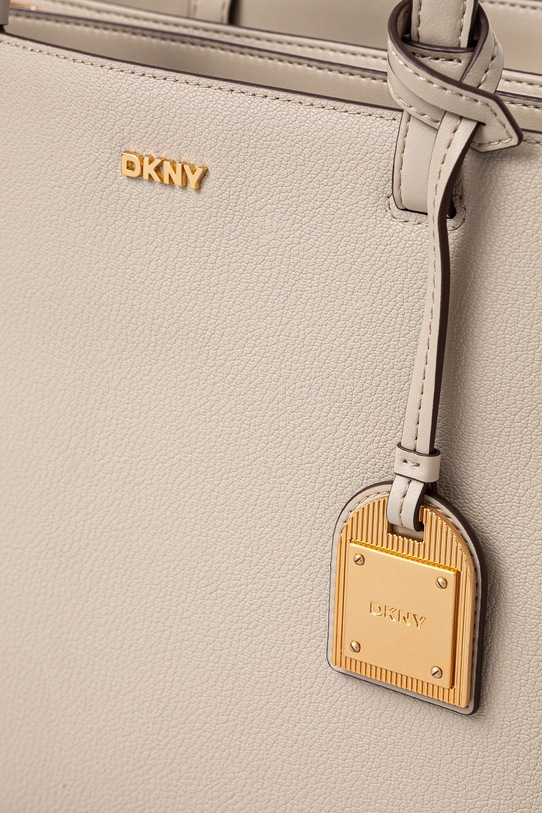 Кожаная сумочка Dkny бежевый R44A1I52