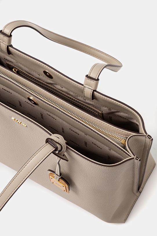 Кожаная сумочка Dkny R44A1I52 бежевый