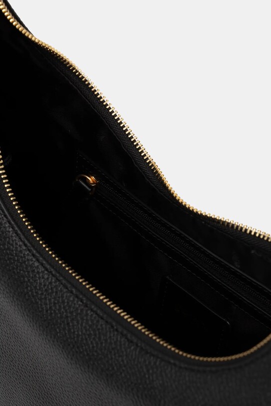 Шкіряна сумочка Dkny R44CAI48 чорний