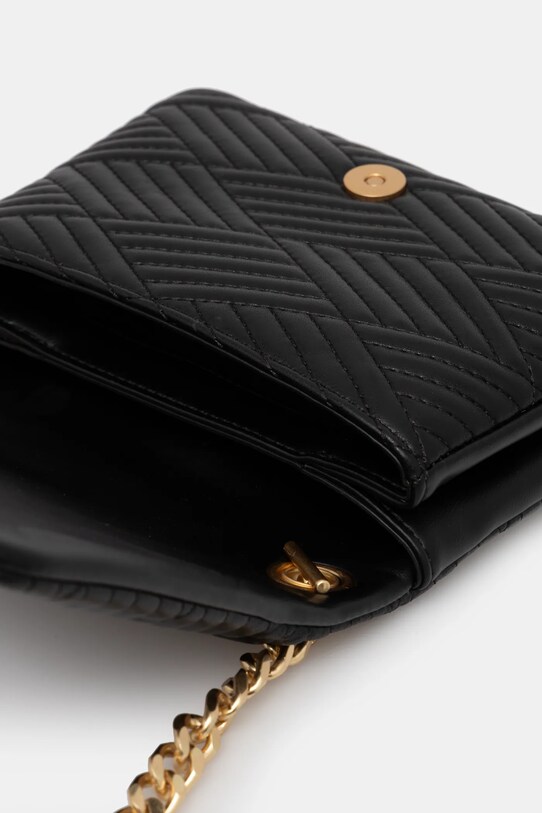 Шкіряна сумочка Dkny R44EKI06 чорний