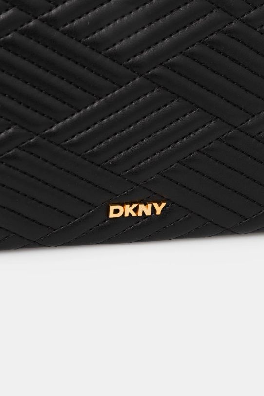 Kožená kabelka Dkny čierna R44EKI05