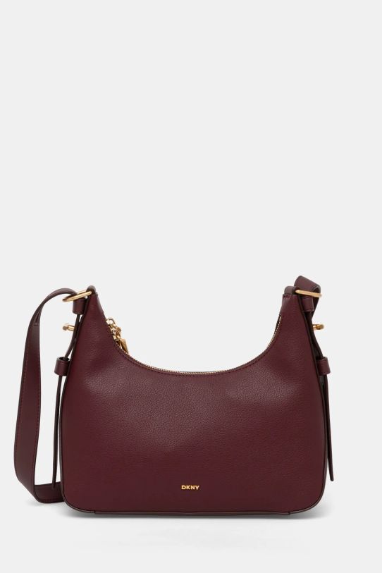 Dkny poseta de piele uni burgundia R44EAI65