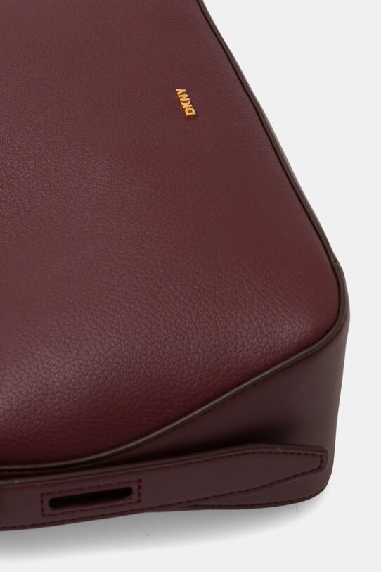 Kožna torba Dkny bordo R44EAI65