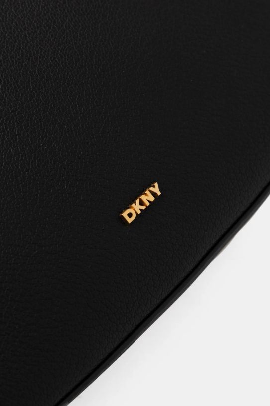 Dkny borsa a mano in pelle nero R44EAI65