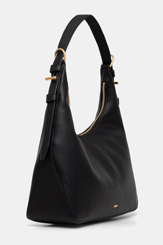 Dkny torebka skórzana R44CAI64 czarny SS25