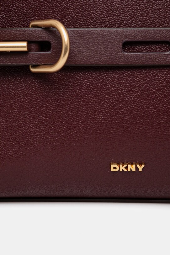 Accesorii Dkny poseta de piele R44EAI69 burgundia