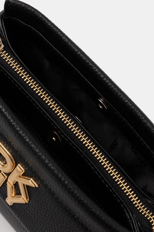 Kožená kabelka Dkny R44EAI71 černá