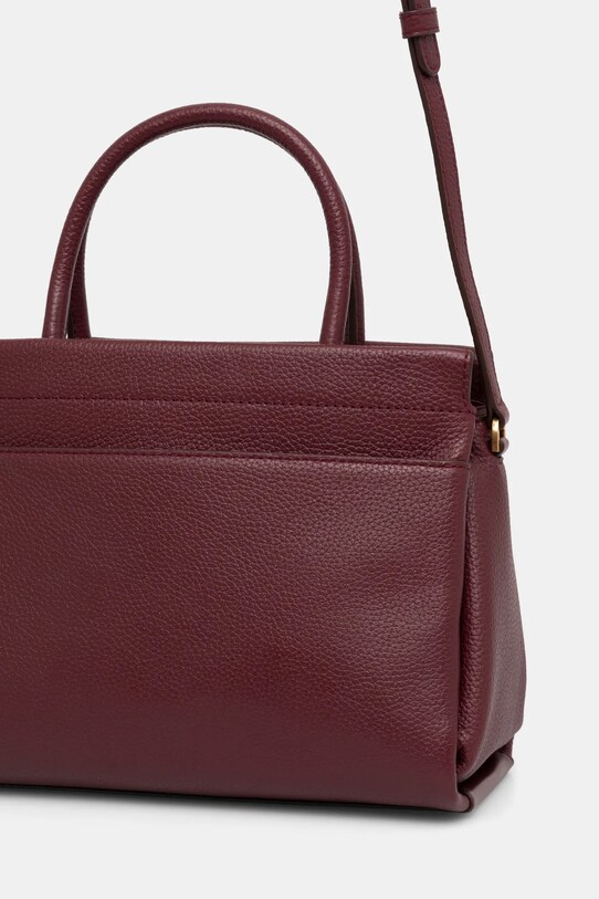 Doplňky Kožená kabelka Dkny R44DAI70 burgundské
