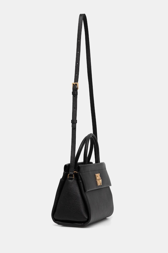 Kožená kabelka Dkny R44DAI70 čierna SS25