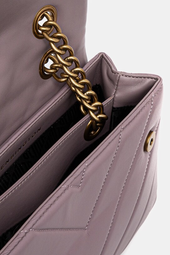 Kožna torba Kurt Geiger London 3586295109 ljubičasta