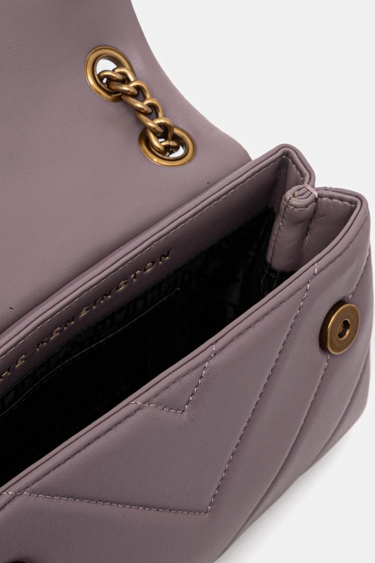 Kožna torba Kurt Geiger London 846395109 ljubičasta