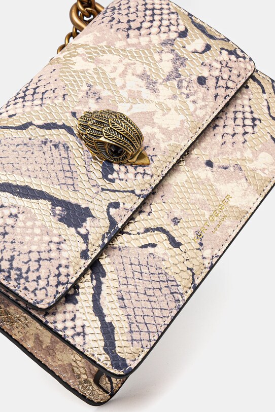 Шкіряна сумочка Kurt Geiger London бежевий 3536266719