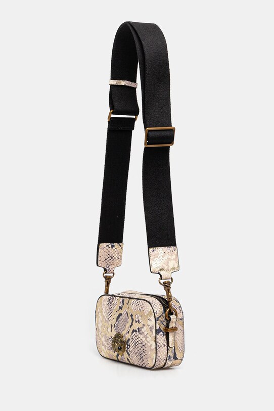Шкіряна сумочка Kurt Geiger London 8475666719 бежевий SS25
