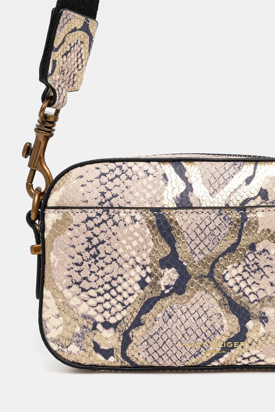 Шкіряна сумочка Kurt Geiger London бежевий 8475666719